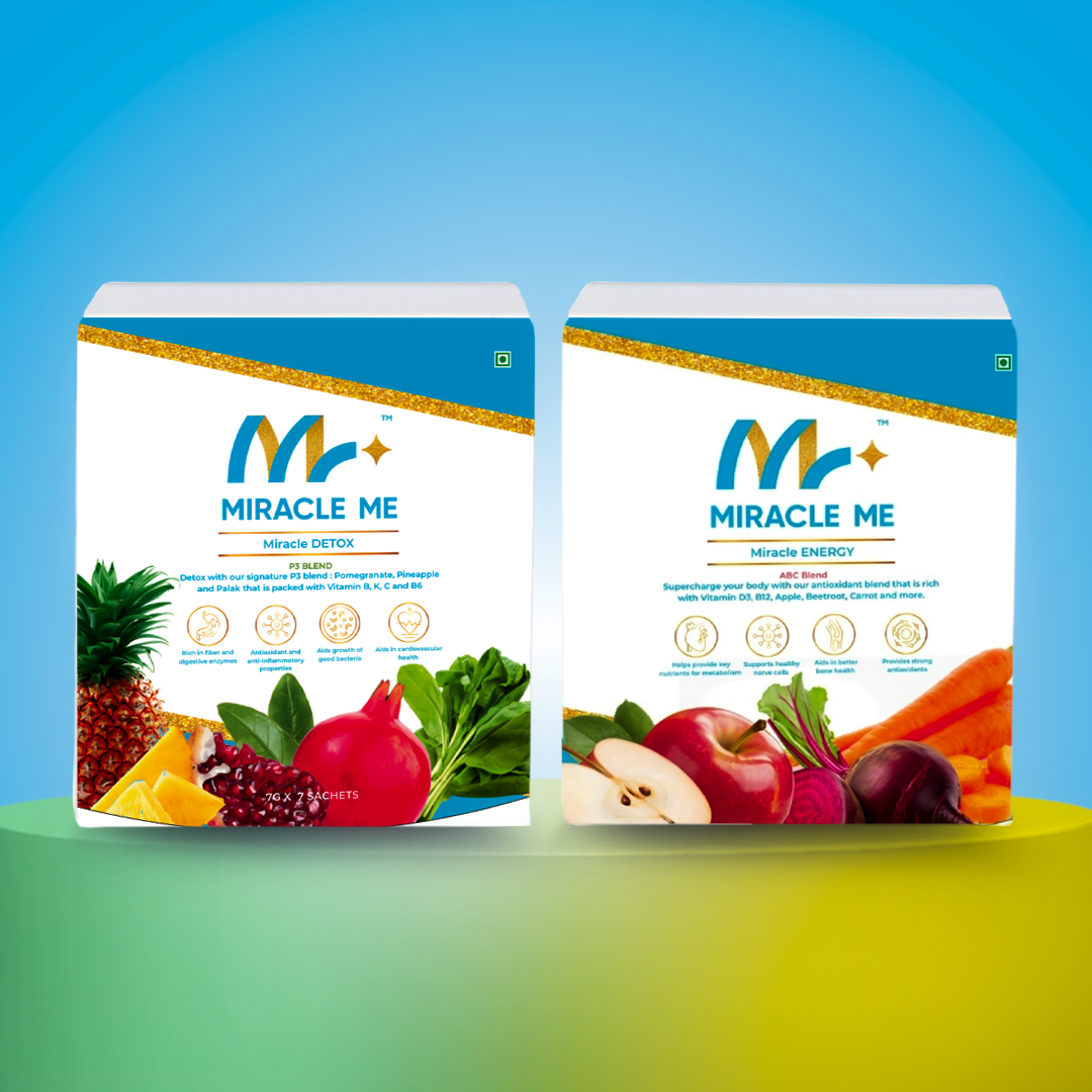 Miracle Energy Boost & Detox in One: Experience Sustained Energy & Cleansing with Miracle Me