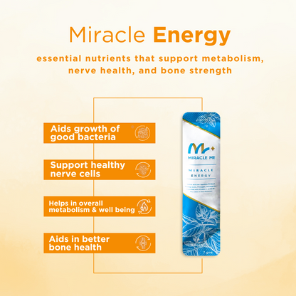 Miracle Energy: Power Up Your Day Naturally with fruits & vegetables Goodness