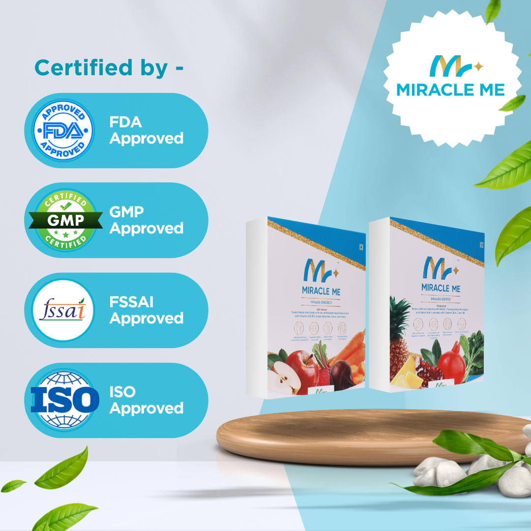 Miracle Energy Boost & Detox in One: Experience Sustained Energy & Cleansing with Miracle Me