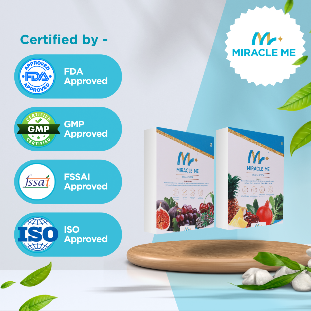 Miracle Sleep + Detox: Experience Restful Nights & Natural Cleansing with Miracle Me