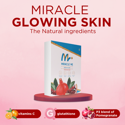 Miracle Glow With Pomegranate and Vit C: Discover the Magic of Glowing Skin in Just Two Weeks!