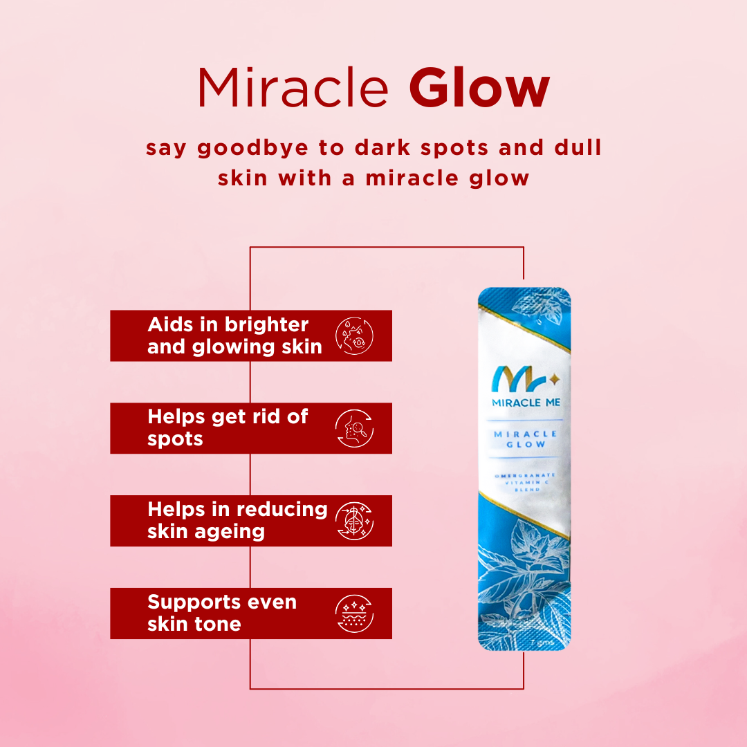 Miracle Glow With Pomegranate and Vit C: Discover the Magic of Glowing Skin in Just Two Weeks!