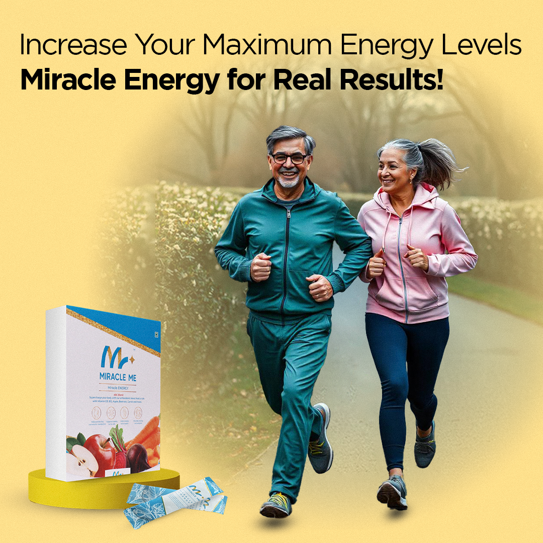 Miracle Energy: Power Up Your Day Naturally with fruits & vegetables Goodness